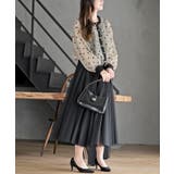 フロッキードットシアーカーディガン | rps | 詳細画像22