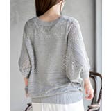 多釦透かしドルマンニットカーディガン | rps | 詳細画像24