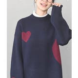 ハートジャガードワイドニットプルオーバー | rps | 詳細画像14 