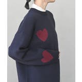 ハートジャガードワイドニットプルオーバー | rps | 詳細画像15 