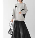 ハートジャガードワイドニットプルオーバー | rps | 詳細画像27 