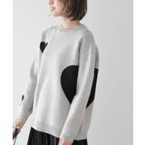 ハートジャガードワイドニットプルオーバー | rps | 詳細画像28 