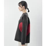 ハートジャガードワイドニットプルオーバー | rps | 詳細画像31 