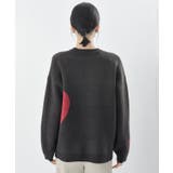 ハートジャガードワイドニットプルオーバー | rps | 詳細画像32 