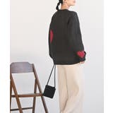 ハートジャガードワイドニットプルオーバー | rps | 詳細画像4 