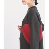 ハートジャガードワイドニットプルオーバー | rps | 詳細画像7 