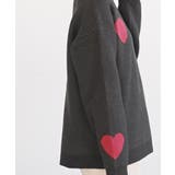 ハートジャガードワイドニットプルオーバー | rps | 詳細画像9 