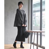 Ａラインプリーツ切替ニットプルオーバー | rps | 詳細画像2 