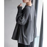 Ａラインプリーツ切替ニットプルオーバー | rps | 詳細画像8 