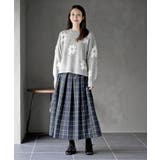 フラワーシャギーニットプルオーバー | rps | 詳細画像10