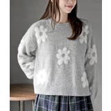 フラワーシャギーニットプルオーバー | rps | 詳細画像14