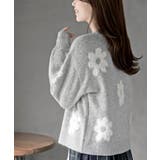 フラワーシャギーニットプルオーバー | rps | 詳細画像15