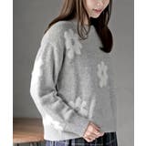 フラワーシャギーニットプルオーバー | rps | 詳細画像17