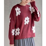 フラワーシャギーニットプルオーバー | rps | 詳細画像30