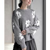 フラワーシャギーニットプルオーバー | rps | 詳細画像6