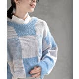 ブロック配色柄ニットプルオーバー | rps | 詳細画像14 