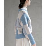 ブロック配色柄ニットプルオーバー | rps | 詳細画像17 