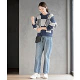 ブロック配色柄ニットプルオーバー | rps | 詳細画像18 