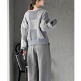 ブロック配色柄ニットプルオーバー | rps | 詳細画像4 