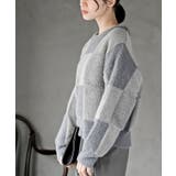 ブロック配色柄ニットプルオーバー | rps | 詳細画像7 