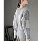 ブロック配色柄ニットプルオーバー | rps | 詳細画像9 