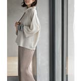 アームウォーマーレイヤー風タートルニットチュニック | rps | 詳細画像3 