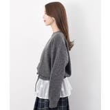 裾布帛ドッキングニットプルオーバー | rps | 詳細画像26 