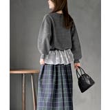 裾布帛ドッキングニットプルオーバー | rps | 詳細画像4 