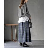 裾布帛ドッキングニットプルオーバー | rps | 詳細画像5 