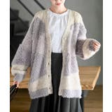 異素材ＭＩＸ×柄ニットカーディガン | rps | 詳細画像22 