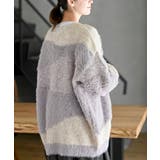 異素材ＭＩＸ×柄ニットカーディガン | rps | 詳細画像24 