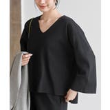 Vネックニットプルオーバー+ニットパンツセットアップ | rps | 詳細画像15