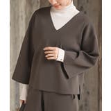 Vネックニットプルオーバー+ニットパンツセットアップ | rps | 詳細画像25