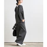 Vネックニットプルオーバー+ニットパンツセットアップ | rps | 詳細画像4