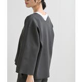 Vネックニットプルオーバー+ニットパンツセットアップ | rps | 詳細画像7