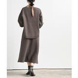 ボートネックニットプルオーバー+ニットスカートセットアップ | rps | 詳細画像22