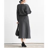 ボートネックニットプルオーバー+ニットスカートセットアップ | rps | 詳細画像4