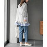 フリルレイヤードダンボールミニワンピース | rps | 詳細画像13 