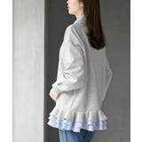 フリルレイヤードダンボールミニワンピース | rps | 詳細画像15 