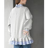 フリルレイヤードダンボールミニワンピース | rps | 詳細画像16 