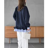 フリルレイヤードダンボールミニワンピース | rps | 詳細画像20 