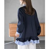 フリルレイヤードダンボールミニワンピース | rps | 詳細画像24 