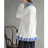 フリルレイヤードダンボールミニワンピース | rps | 詳細画像7 