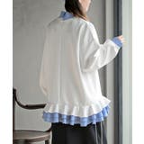 フリルレイヤードダンボールミニワンピース | rps | 詳細画像8 