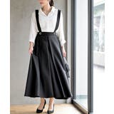 ブラック | BIGリングダブルクロスジャンパースカート | rps