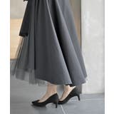 チュール切替アシンメトリーロングスカート | rps | 詳細画像20 