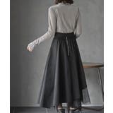 チュール切替アシンメトリーロングスカート | rps | 詳細画像6 