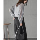 透かし編みダブルＺＩＰニットカーディガン | rps | 詳細画像13 