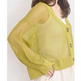 透かし編みＶネックニットカーディガン | rps | 詳細画像22 