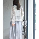 透かし編みＶネックニットカーディガン | rps | 詳細画像4 